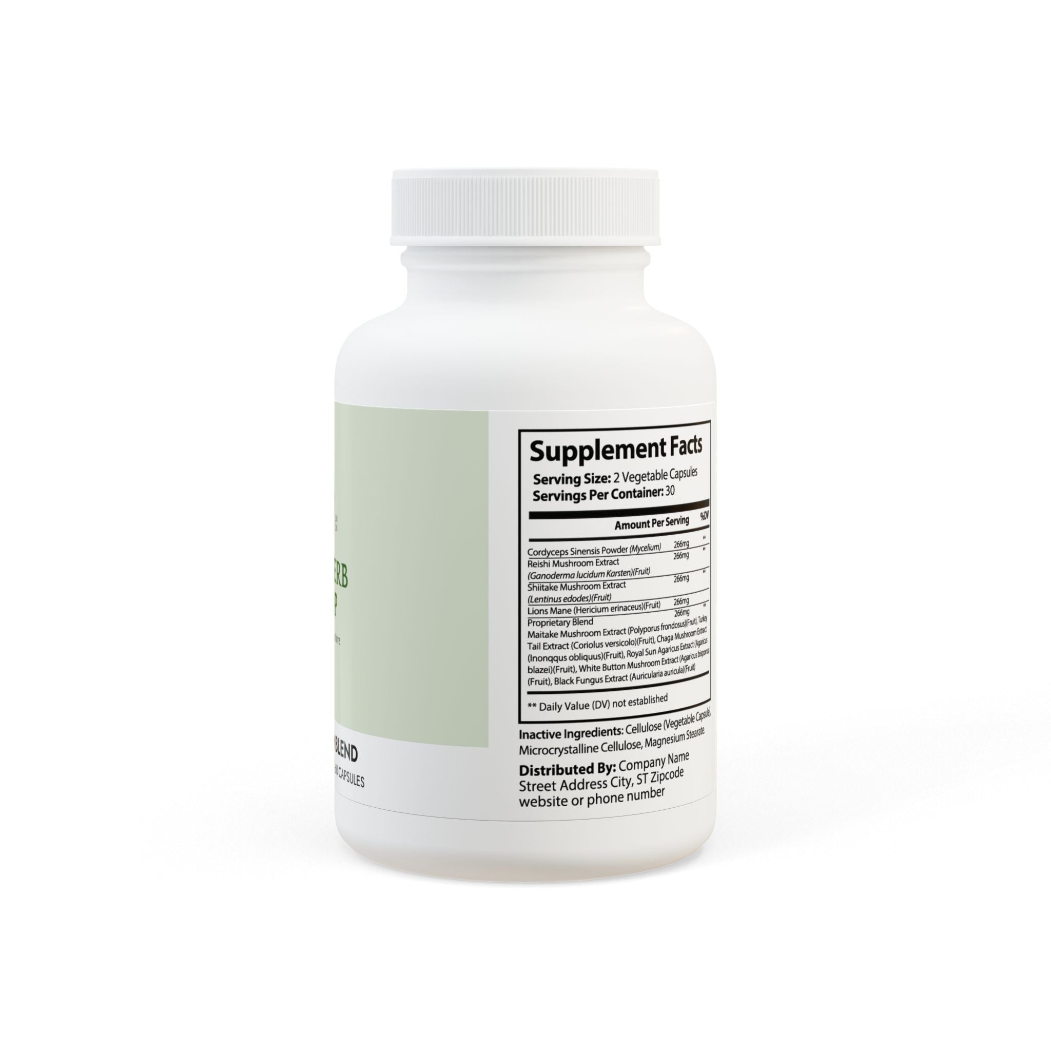 Clarity Stack - Mushroom Blend Supplement (60 Capsules)